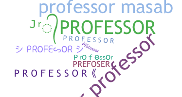 Becenév - Professor