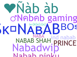 Becenév - Nabab