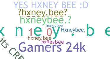 Becenév - hxneybee