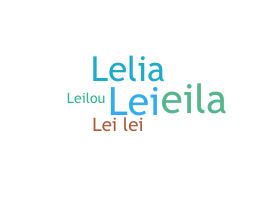 Becenév - Leila