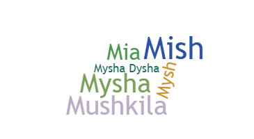 Becenév - Mysha