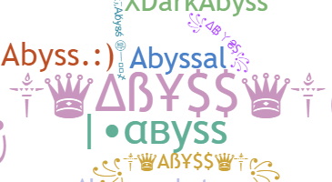 Becenév - Abyss
