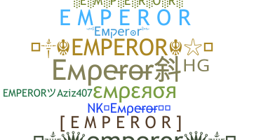Becenév - emperor