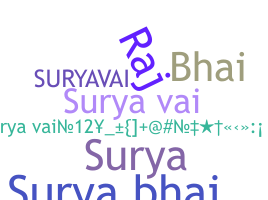 Becenév - Suryavai