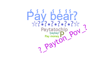 Becenév - Payton