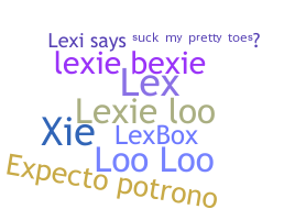 Becenév - Lexie