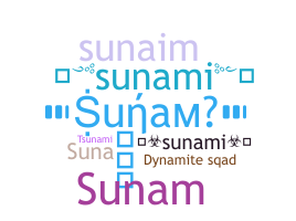 Becenév - Sunami