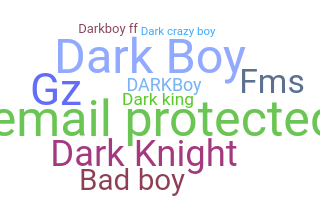 Becenév - darkboy