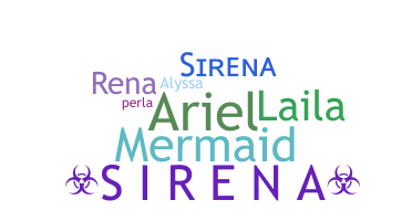 Becenév - Sirena