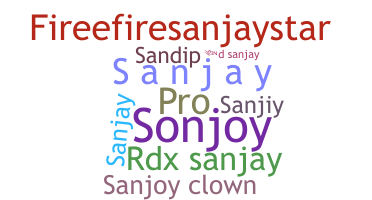 Becenév - Sanjoy