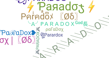 Becenév - Paradox