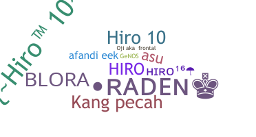 Becenév - Hiro10