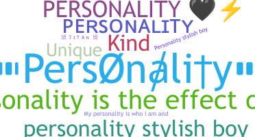 Becenév - Personality