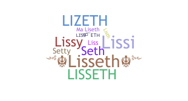 Becenév - Lisseth