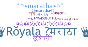 Becenév - Maratha