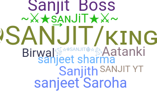 Becenév - Sanjit