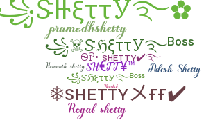Becenév - Shetty