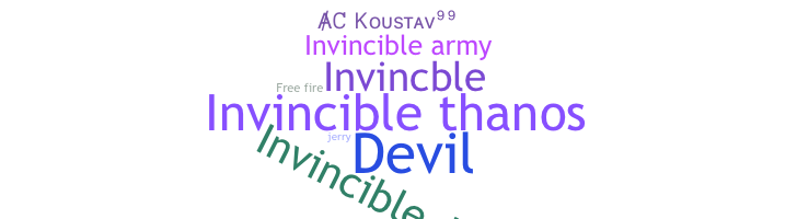 Becenév - Invincible