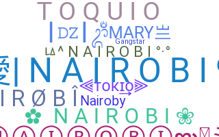 Becenév - Nairobi