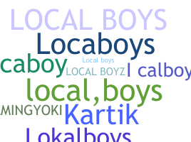 Becenév - Localboys