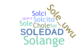 Becenév - Soledad