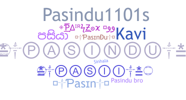 Becenév - Pasindu