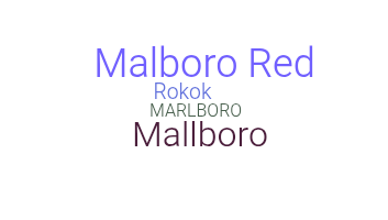 Becenév - malboro
