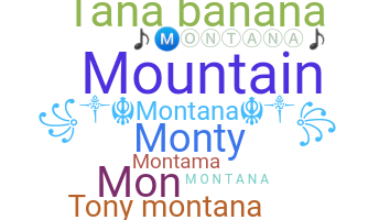 Becenév - Montana