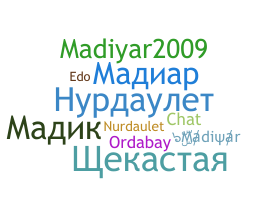 Becenév - madiyar