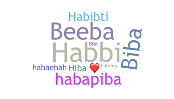 Becenév - Habiba