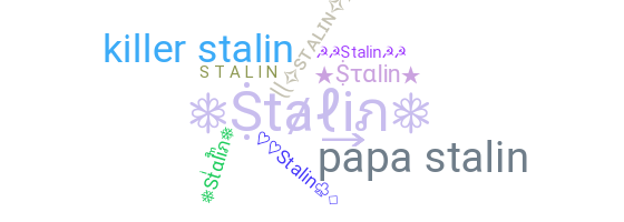 Becenév - Stalin