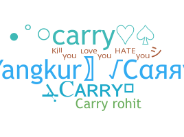 Becenév - Carry