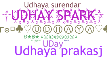 Becenév - Udhaya