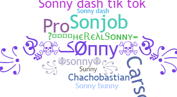 Becenév - Sonny