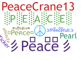 Becenév - Peace