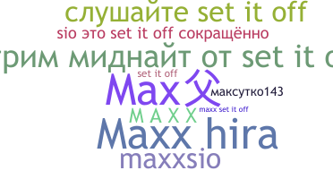 Becenév - maxx