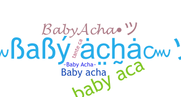 Becenév - BabyAcha