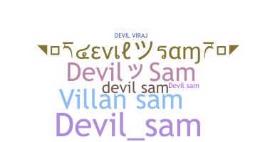 Becenév - DevilSam