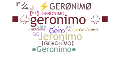 Becenév - Geronimo