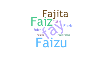 Becenév - Faiza