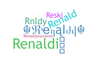 Becenév - Renaldy