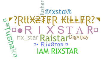 Becenév - Rixstar