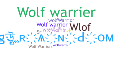 Becenév - wolfwarrior