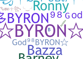 Becenév - Byron