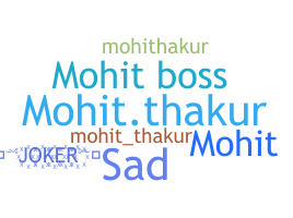 Becenév - Mohitthakur