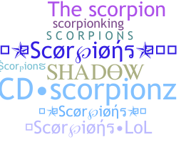 Becenév - Scorpions