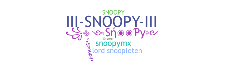 Becenév - Snoopy