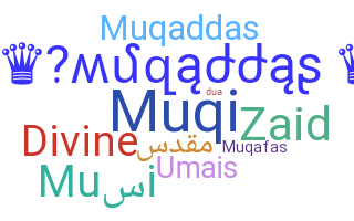 Becenév - muqaddas