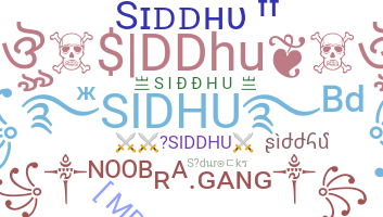 Becenév - Siddhu