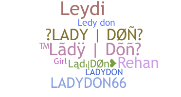 Becenév - LadyDon